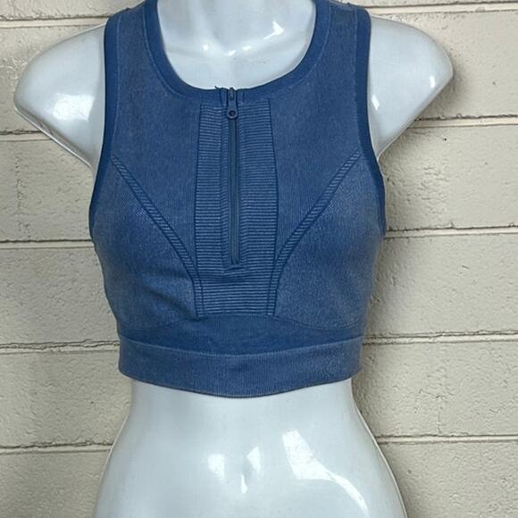 Aerie Offline Zip Up Active Bra size S - Picture 5 of 6